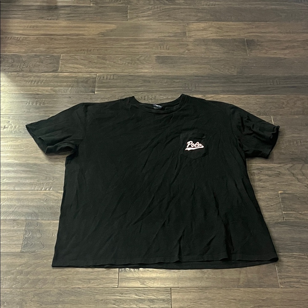 Polo Ralph Lauren Script Vintage T Shirt USA Fabric Men’s Size XXL